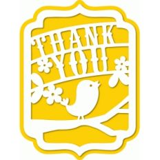 a2 thank you bird banner