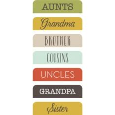 family tabs