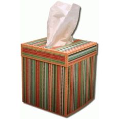 3d square tissue box with mats