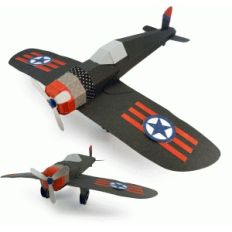air plane 3d corsair