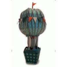hot air balloon 3d large centerpiece
