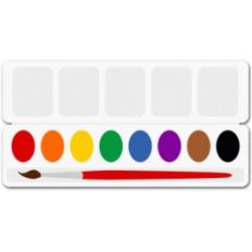 watercolor paints