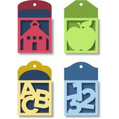 pocket tags - school set