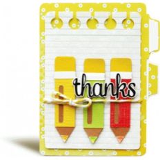 folded card for teacher