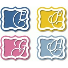 monogram artisan labels e-h