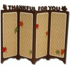 thankful accordion stand card