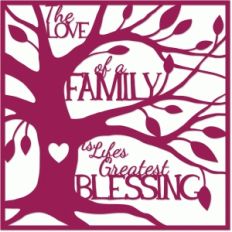 love of a family 12x12 layout