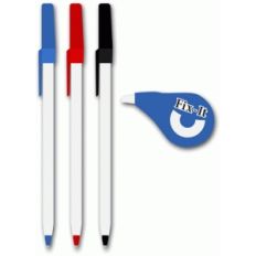 pens and correction tape