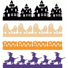 halloween borders set