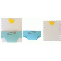 baby diaper invitation