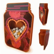 mason jar window gift card box