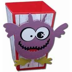 3d monster one popcorn box