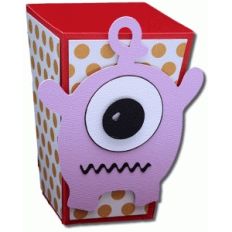 3d monster three popcorn box