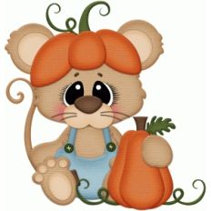 fall mouse w pumpkin pnc