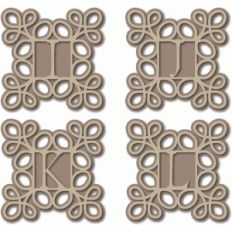 scroll monogram ijkl