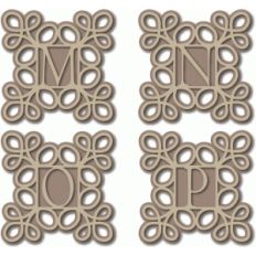 scroll monogram mnop