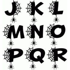 web spider alphabet j-r