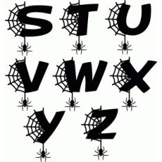 web spider alphabet s-z