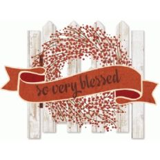 so very blessed wreath
