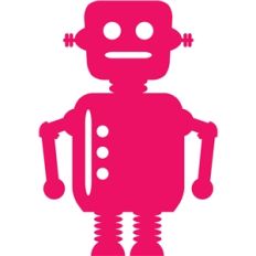 robot silhouette