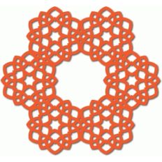 circle doily frame