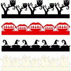 halloween borders set