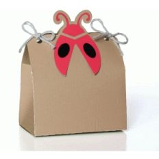 ladybug favor bag