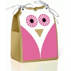 owl favor bag