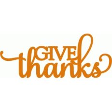 give thanks - phrase
