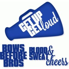 megaphone and cheer sayings