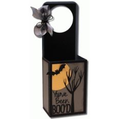 3d halloween scene boo box