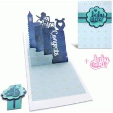 pop up card (baby)