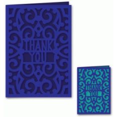 ornate thank you card 5 x 7
