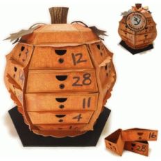 halloween 3d pumpkin stack countdown