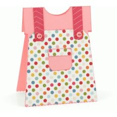 a2 baby girl overall card