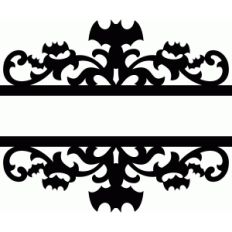 split bat damask