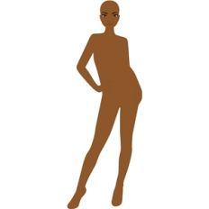 Jane paper doll skin tone 4