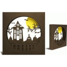 halloween shadow box