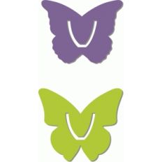 2 bookmarks - butterflies