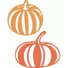 striped pumpkins