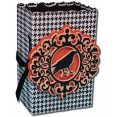 3d crow favor bag