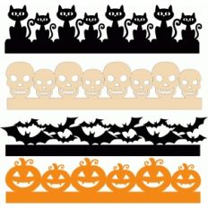 halloween borders set