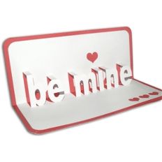 pop-up Valentine card