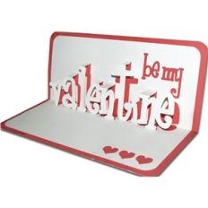 pop-up Valentine card