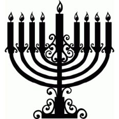 filigree menorah