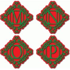holly frame monogram mnop