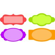 4 layered labels