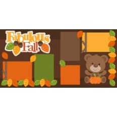 fabulous fall scrapbook pages kit