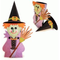 witch halloween canister wrap
