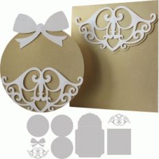 christmas card and envelope